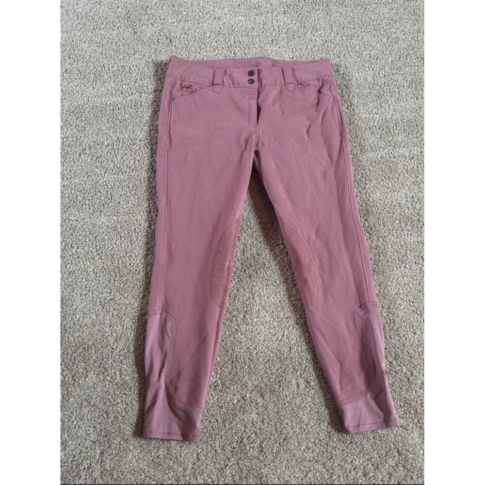 Smartpak Piper Evolution Breeches, mauve, 34L, like new